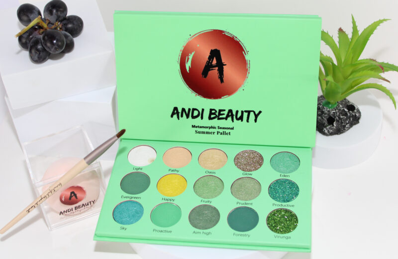 The Andi Beauty Metamorphic Seasonal Summer palette